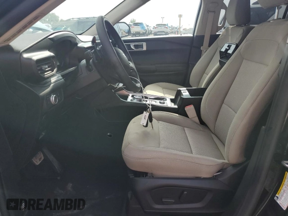 2020 Ford Explorer with VIN 1FMSK8BH8LGB76502, listed as a Copart auction lot 59915185 with 45,056 mi miles and Salvage title. Bid and sale history available at DreamBid. Image 7.