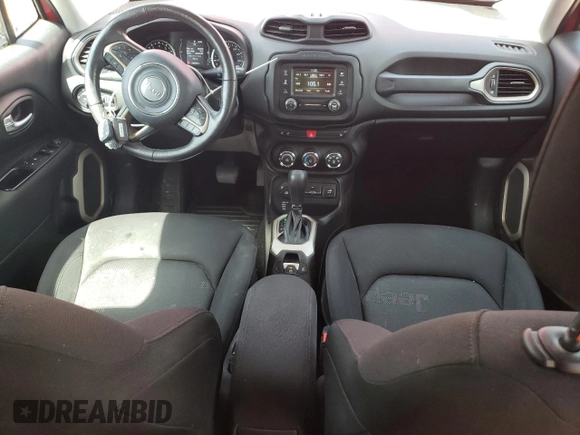 2015 Jeep Renegade Latitude z VIN ZACCJBBT8FPC34032, wystawiony jako Copart lot #56787175 z przebiegiem 106 252 mil mil oraz Szkoda całkowita • Salvage title. Historia ofert i sprzedaży dostępna na DreamBid. Obrazek 8.