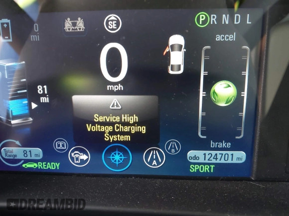2013 Chevrolet Volt with VIN 1G1RA6E47DU111848, listed as a IAAI auction lot 41962737 with 124,701 mi miles and . Bid and sale history available at DreamBid. Image 12.