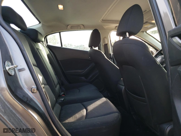 2016 Mazda Mazda3 i Touring with VIN 3MZBM1V76GM313602, listed as a Copart auction lot 48524805 with 92,798 mi miles and Salvage Title. Bid and sale history available at carsss.com. Image 10.