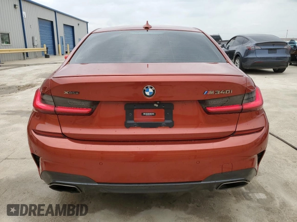 2020 BMW 3 Series M340i xDrive with VIN WBA5U9C04LFH11101, listed as a Copart auction lot 62268984 with 47,696 mi miles and Clean Title. Bid and sale history available at DreamBid. Image 6.