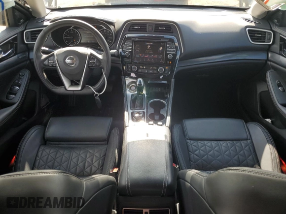 2020 Nissan Maxima Platinum with VIN 1N4AA6FV8LC367941, listed as a Copart auction lot 46709925 with 26,498 mi miles and Salvage Title. Bid and sale history available at DreamBid. Image 8.