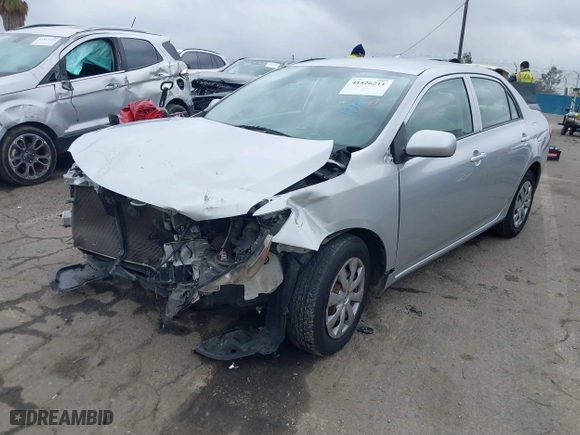 2010 Toyota Corolla with VIN JTDBU4EE7A9113160, listed as a IAAI auction lot 41526211 with 59,259 mi miles. Bid and sale history available at carsss.com. Image 18.