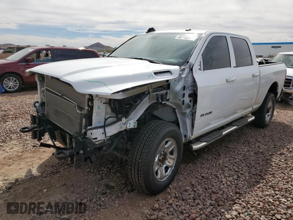 2020 Ram 2500 Tradesman with VIN 3C6UR5CJ9LG149507, listed as a Copart auction lot 48713285 with 41,550 mi miles and Salvage Title. Bid and sale history available at carsss.com. Image 1.