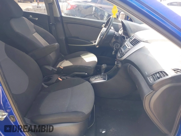 2013 Hyundai Accent GS with VIN KMHCT5AEXDU128879, listed as a IAAI auction lot 42463478 with 213,810 mi miles and . Bid and sale history available at DreamBid. Image 5.