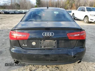2014 Audi A6 Premium Plus with VIN WAUDFAFC2EN092291, listed as a Copart auction lot 46978435 with 176,555 mi miles and Salvage title. Bid and sale history available at DreamBid. Image 6.