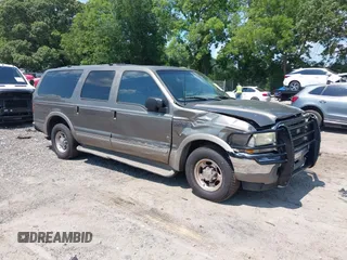 2002 Ford Excursion Limited with VIN 1FMNU42F22EA14602, listed as a IAAI auction lot 42569043 with 493,017 mi miles and . Bid and sale history available at DreamBid. Image 1.