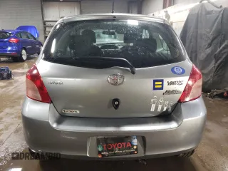 2007 Toyota Yaris with VIN JTDJT923275114473, listed as a Copart auction lot 52242355 with 137,963 mi miles and Salvage Title. Bid and sale history available at carsss.com. Image 6.