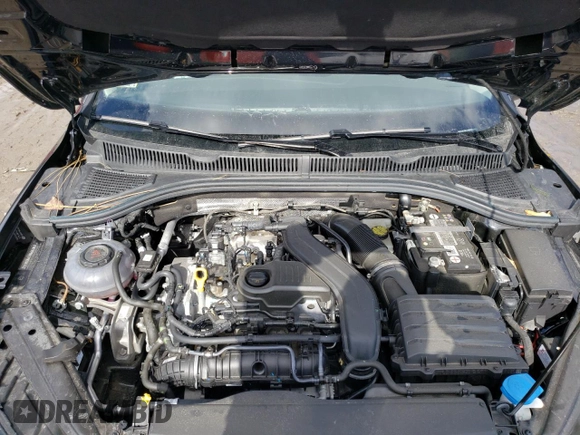 2023 Volkswagen Jetta SE with VIN 3VW7M7BU1PM036442, listed as a Copart auction lot 46730935 with 17,385 mi miles and Salvage title. Bid and sale history available at DreamBid. Image 11.