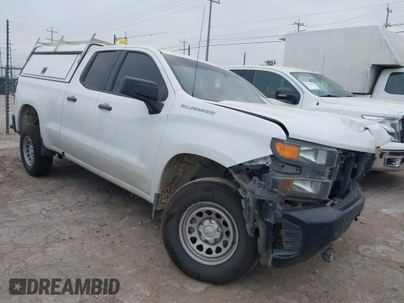 2020 Chevrolet Silverado 1500 Work Truck with VIN 1GCRWAEF0LZ235619, listed as a IAAI auction lot 42145617 with 139,912 mi miles and . Bid and sale history available at DreamBid. Image 1.