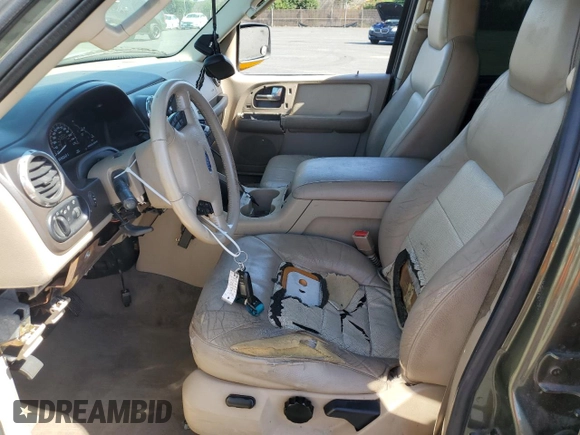 2003 Ford Expedition Eddie Bauer with VIN 1FMFU17L53LA57569, listed as a Copart auction lot 57427235 with Not provided miles and Salvage title. Bid and sale history available at DreamBid. Image 7.