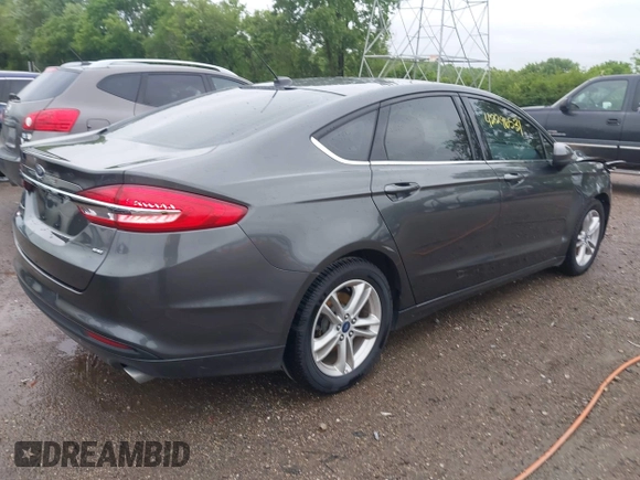 2018 Ford Fusion SE с VIN 3FA6P0H72JR282771, выставлен на аукционе IAAI как лот 42296531 с пробегом 104 070 миль миль и . История ставок и продаж доступна на DreamBid. Изображение 4.