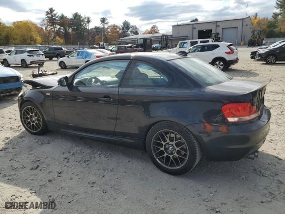 2013 BMW 1 Series 128i with VIN WBAUP9C57DVF46781, listed as a Copart auction lot 77449004 with 98,551 mi miles and Clean Title. Bid and sale history available at carsss.com. Image 2.