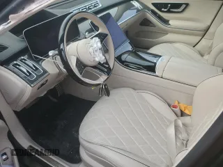 2023 Mercedes-Benz S-Class S 580 with VIN W1K6G7GB1PA236804, listed as a Copart auction lot 89270895 with 0 mi miles and Salvage Title. Bid and sale history available at carsss.com. Image 7.