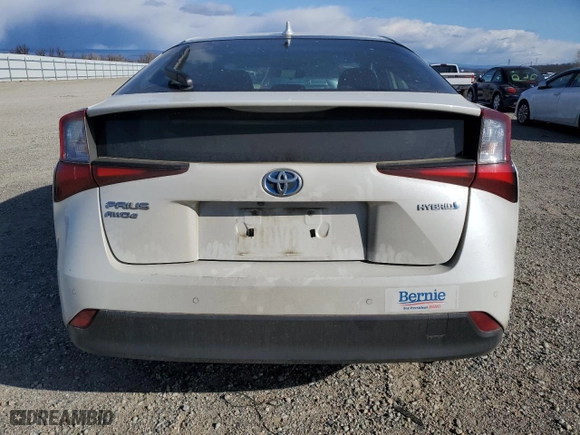 2019 Toyota Prius LE with VIN JTDL9RFU3K3005051, listed as a Copart auction lot 40269573 with 57,345 mi miles. Bid and sale history available at carsss.com. Image 6.