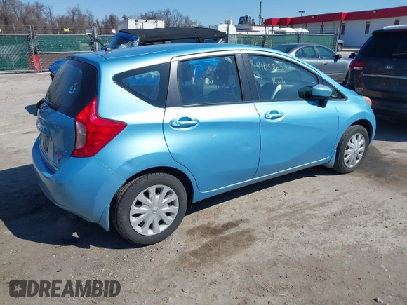 2015 Nissan Note SV with VIN 3N1CE2CP0FL398568, listed as a IAAI auction lot 41658823 with 77,863 mi miles and . Bid and sale history available at DreamBid. Image 4.