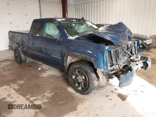 2016 Chevrolet Silverado 1500 LT with VIN 1GCVKREC5GZ296369, listed as a IAAI auction lot 41262302 with 122,859 mi miles. Bid and sale history available at carsss.com. Image 1.