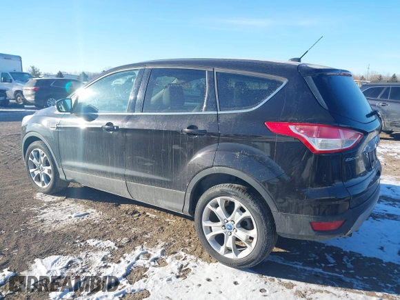 2013 Ford Escape SEL with VIN 1FMCU9HX5DUB53507, listed as a IAAI auction lot 41430216 with 106,643 mi miles. Bid and sale history available at carsss.com. Image 3.