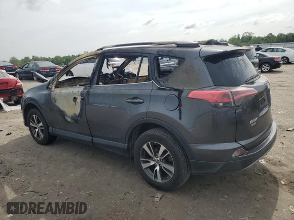2018 Toyota RAV4 XLE with VIN JTMWFREV2JD125190, listed as a Copart auction lot 60484965 with Not provided miles and Salvage title. Bid and sale history available at DreamBid. Image 2.