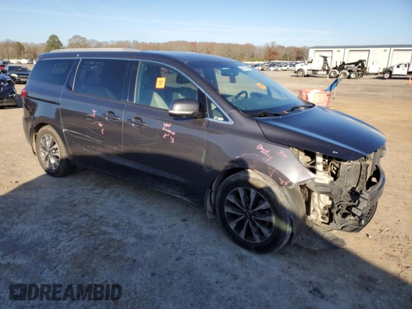 2015 Kia Sedona SX with VIN KNDMC5C10F6063888, listed as a Copart auction lot 85172074 with 145,403 mi miles and Clean Title. Bid and sale history available at carsss.com. Image 4.