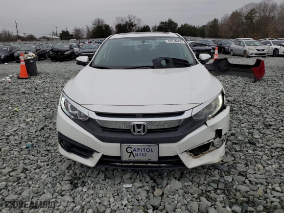2016 Honda Civic Sedan EX-T with VIN 19XFC1F39GE200482, listed as a Copart auction lot 44174605 with 130,902 mi miles and Salvage Title. Bid and sale history available at carsss.com. Image 5.
