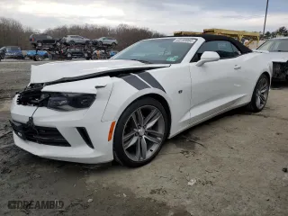 2016 Chevrolet Camaro 2LT with VIN 1G1FD3DSXG0172325, listed as a Copart auction lot 85193064 with 36,239 mi miles and Salvage Title. Bid and sale history available at carsss.com. Image 1.
