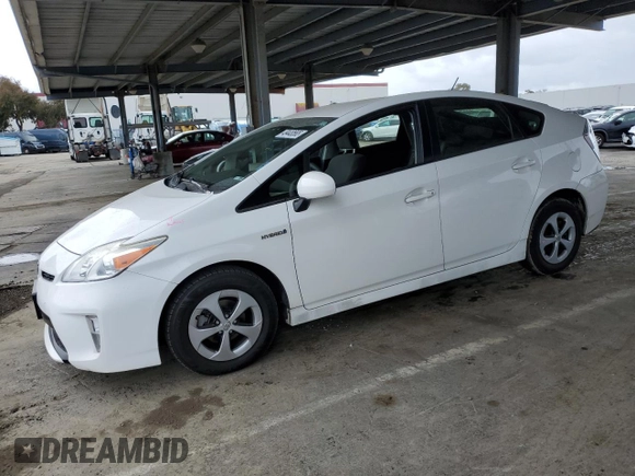 2013 Toyota Prius One with VIN JTDKN3DU3D5646277, listed as a Copart auction lot 49448565 with 148,522 mi miles and Salvage Title. Bid and sale history available at carsss.com. Image 1.