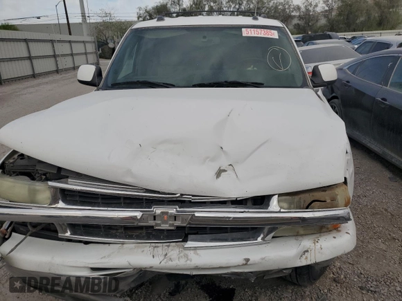 2004 Chevrolet Tahoe LS z VIN 1GNEC13T24R277234, wystawiony jako Copart lot #51157385 z przebiegiem 192 458 mil mil oraz Nie do naprawy • Non repairable. Historia ofert i sprzedaży dostępna na DreamBid. Obrazek 5.