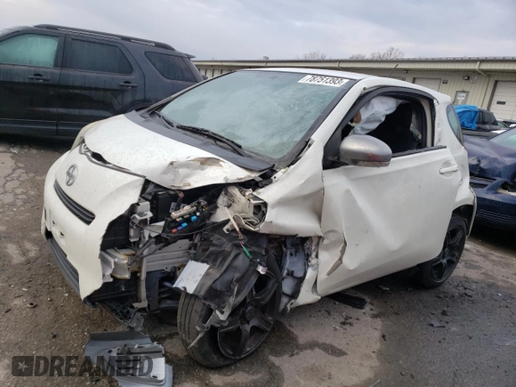 2012 Scion iQ with VIN JTNJJXB00CJ020055, listed as a Copart auction lot 78751393 with 75,169 mi miles and Non Repairable. Bid and sale history available at carsss.com. Image 1.