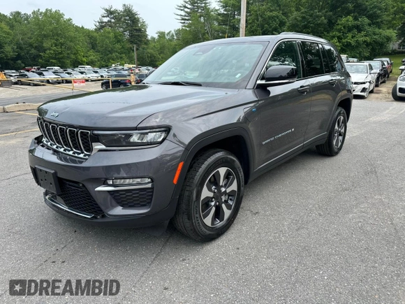 2024 Jeep Grand Cherokee с VIN 1C4RJYB62RC142608, выставлен на аукционе Copart как лот 60274445 с пробегом 43 564 миль миль и Чистый • Clean title. История ставок и продаж доступна на DreamBid. Изображение 1.