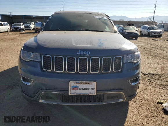 2019 Jeep Grand Cherokee Limited with VIN 1C4RJFBG5KC845476, listed as a Copart auction lot 44441785 with 59,599 mi miles and Salvage Title. Bid and sale history available at carsss.com. Image 5.