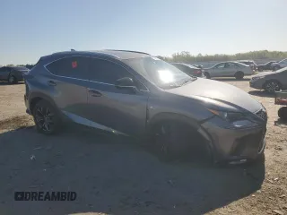 2020 Lexus NX 300 F Sport with VIN JTJSARBZ4L5007172, listed as a Copart auction lot 52419925 with 54,541 mi miles and Salvage title. Bid and sale history available at DreamBid. Image 4.