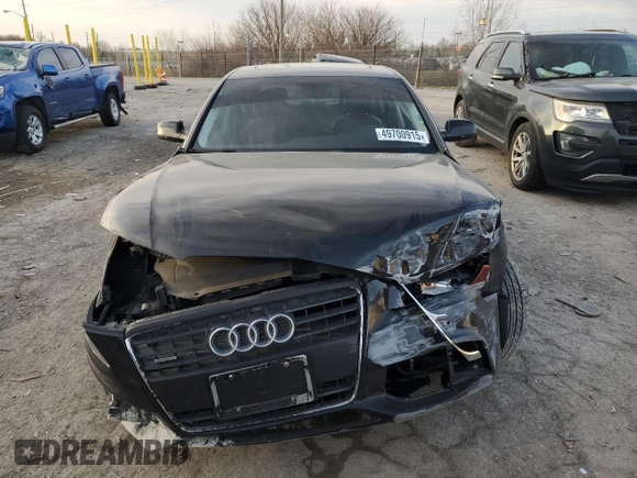 2012 Audi A4 2.0T Premium with VIN WAUBFAFL3CA115377, listed as a Copart auction lot 49700915 with 0 mi miles and Clean Title. Bid and sale history available at carsss.com. Image 5.