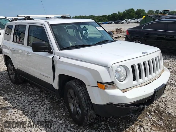 2015 Jeep Patriot High Altitude with VIN 1C4NJRFB5FD114125, listed as a Copart auction lot 62475615 with 104,438 mi miles and Salvage title. Bid and sale history available at DreamBid. Image 14.