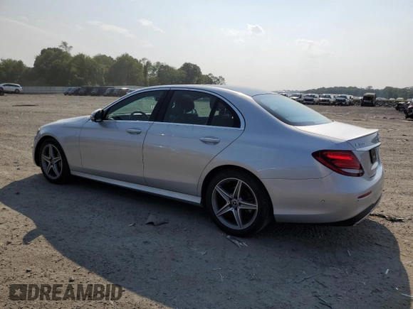 2019 Mercedes-Benz E 300 with VIN WDDZF4KB2KA552601, listed as a Copart auction lot 60702415 with 43,207 mi miles and Salvage title. Bid and sale history available at DreamBid. Image 2.