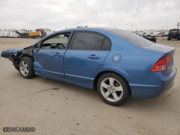 2007 Honda Civic Sdn EX with VIN 1HGFA16807L012881, listed as a Copart auction lot 50529735 with 122,855 mi miles and Salvage Title. Bid and sale history available at carsss.com. Image 2.