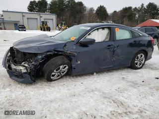 2017 Honda Civic Sedan LX with VIN 19XFC2F59HE228680, listed as a Copart auction lot 44736985 with 192,685 mi miles and Salvage Title. Bid and sale history available at carsss.com. Image 1.