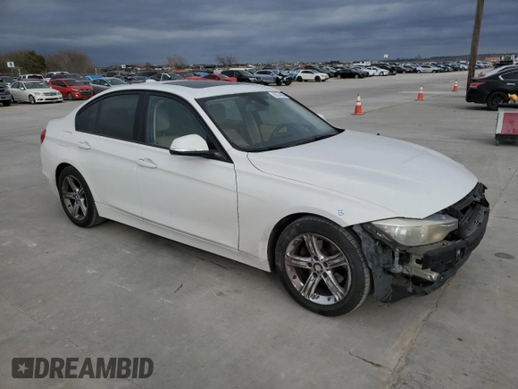 2013 BMW 3 Series 320i with VIN WBA3B1C52DF462824, listed as a Copart auction lot 85574804 with 102,845 mi miles and Salvage Title. Bid and sale history available at carsss.com. Image 4.