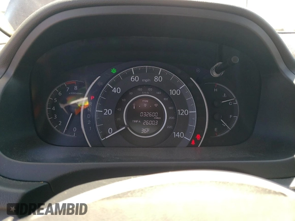 2014 Honda CR-V LX with VIN 5J6RM4H31EL061021, listed as a Copart auction lot 51523585 with 32,600 mi miles and Salvage Title. Bid and sale history available at DreamBid. Image 9.