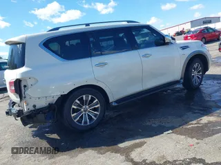 2019 Nissan Armada SL with VIN JN8AY2ND3K9087268, listed as a IAAI auction lot 41720777 with 102,167 mi miles. Bid and sale history available at carsss.com. Image 4.