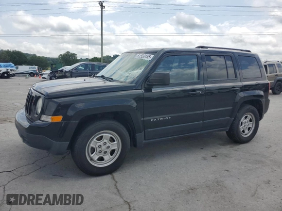 2014 Jeep Patriot Sport with VIN 1C4NJPBA8ED749968, listed as a Copart auction lot 61550455 with 132,892 mi miles and Salvage title. Bid and sale history available at DreamBid. Image 1.