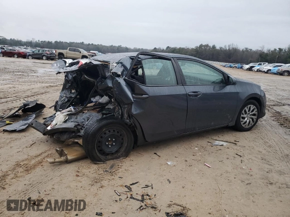 2019 Toyota Corolla L with VIN 2T1BURHE3KC241061, listed as a Copart auction lot 45709575 with Not Provided miles and Salvage Title. Bid and sale history available at DreamBid. Image 3.
