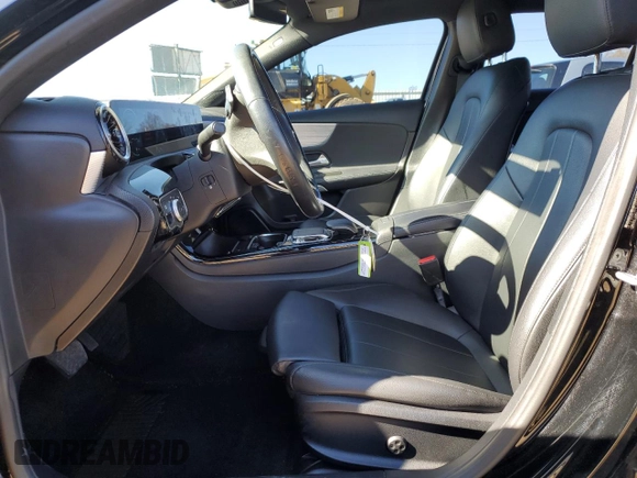 2020 Mercedes-Benz A 220 with VIN W1K3G4FBXLW044667, listed as a Copart auction lot 44079025 with 54,593 mi miles and Salvage Title. Bid and sale history available at DreamBid. Image 7.