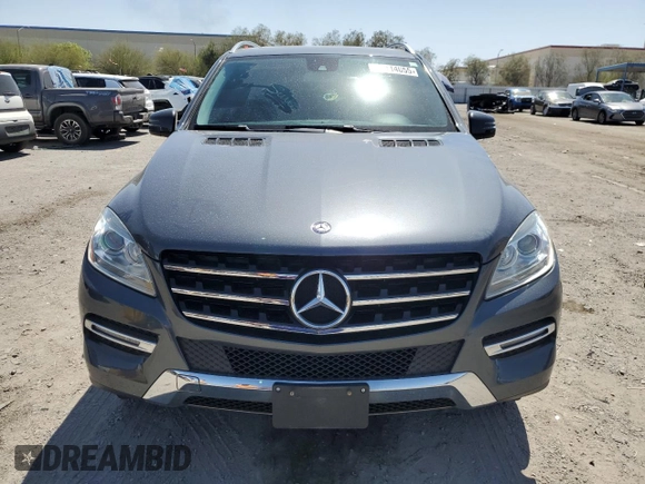 2015 Mercedes-Benz M ML 350 with VIN 4JGDA5JB9FA592587, listed as a Copart auction lot 52114055 with 73,978 mi miles and Salvage Title. Bid and sale history available at carsss.com. Image 5.
