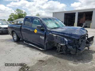 2019 Ram 1500 Tradesman with VIN 1C6RR6FG6KS574296, listed as a Copart auction lot 61586525 with 67,544 mi miles and Salvage title. Bid and sale history available at DreamBid. Image 4.
