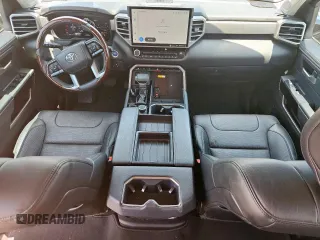 2022 Toyota Tundra Limited Hybrid with VIN 5TFJC5EC3NX001878, listed as a Copart auction lot 64201395 with 24,607 mi miles and Clean title. Bid and sale history available at DreamBid. Image 8.