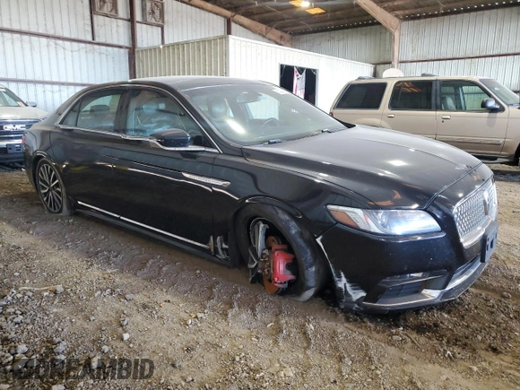 2018 Lincoln Continental Select with VIN 1LN6L9SK2J5603536, listed as a Copart auction lot 82035034 with 221,142 mi miles and Salvage Title. Bid and sale history available at carsss.com. Image 4.