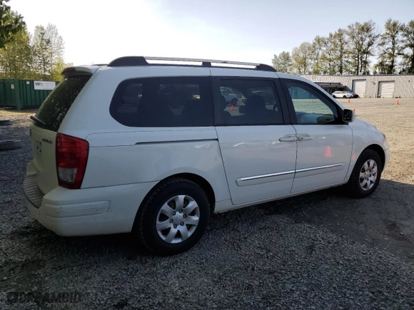 2008 Hyundai Entourage GLS with VIN KNDMC233X86045630, listed as a Copart auction lot 54603645 with 241,547 mi miles and Clean Title. Bid and sale history available at carsss.com. Image 3.
