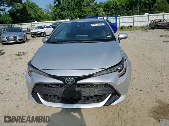 2019 Toyota Corolla Hatchback SE with VIN JTNK4RBE4K3055431, listed as a Copart auction lot 66910604 with 96,443 mi miles and Salvage Title. Bid and sale history available at carsss.com. Image 10.