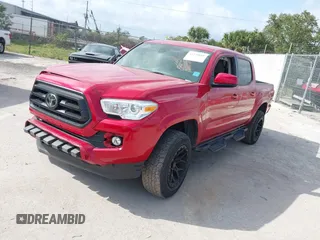 2022 Toyota Tacoma SR with VIN 3TYAX5GN1NT039848, listed as a IAAI auction lot 41210811 with 93,670 mi miles and . Bid and sale history available at DreamBid. Image 17.
